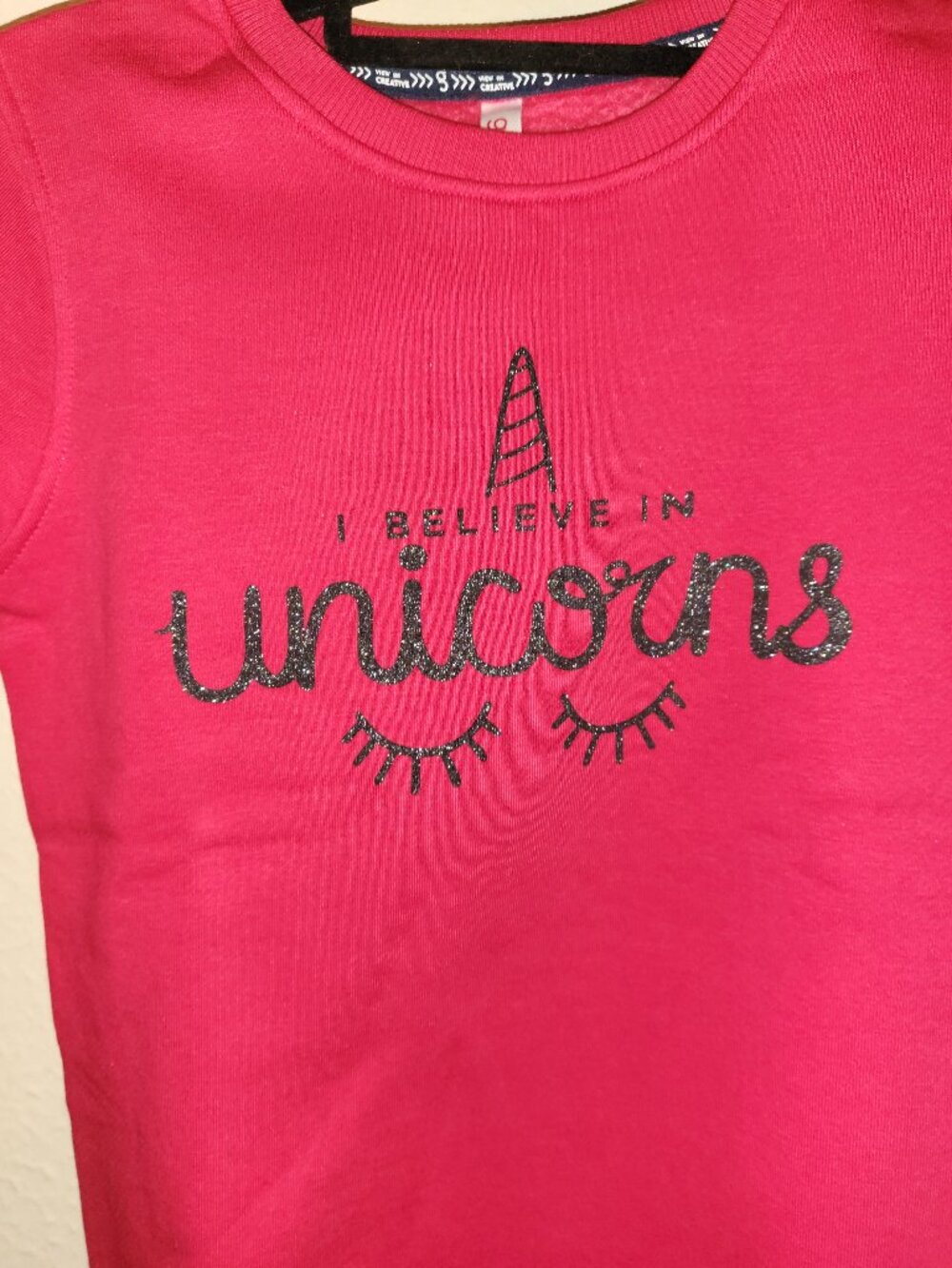 NWT- Girl's Unicorn Sweatshirt
